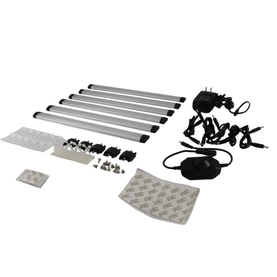 Kingunion Mini Under Cabinet LED Light Kit - 6 Pack Dimmable LED Cabinet Lighting