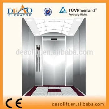 Machine roomless Passenger Elevator with marble floor