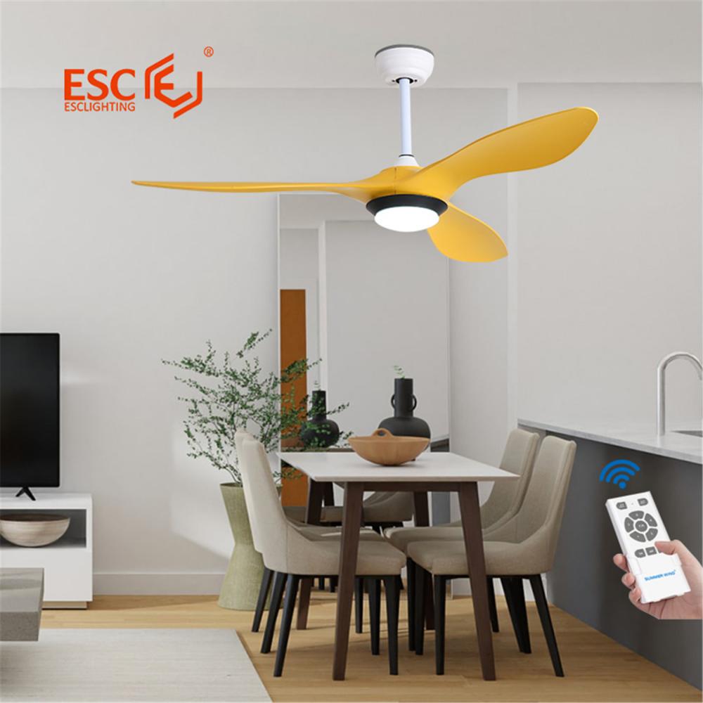 Quiet BLDC Indoor Ceiling Fan with Remote Control