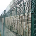 barbed wire mesh 358 railway station fence