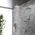 SHAMANDA Brass Rainfall Bathroom Shower Set