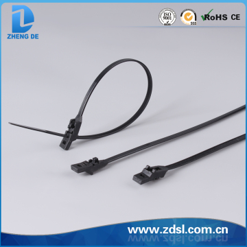 quick release cable tie / black release cable tie