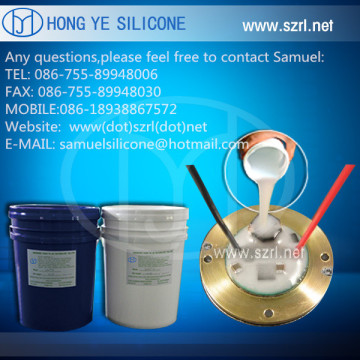 Electronic potting silicone rubber