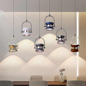 Lampadario di design moderno per decorazione della sala da pranzo con illuminazione a led