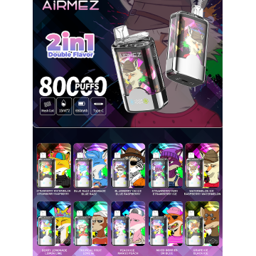 80K Puffs вейп AIRMEZ FOX 2 У 1