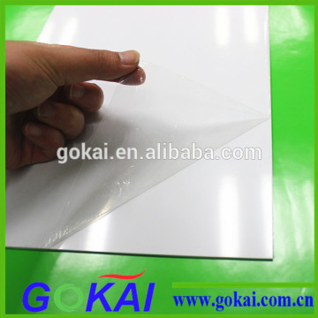 0.5mm 4'*8' clear flexible pvc rigid sheet for advertising and furniture decoration