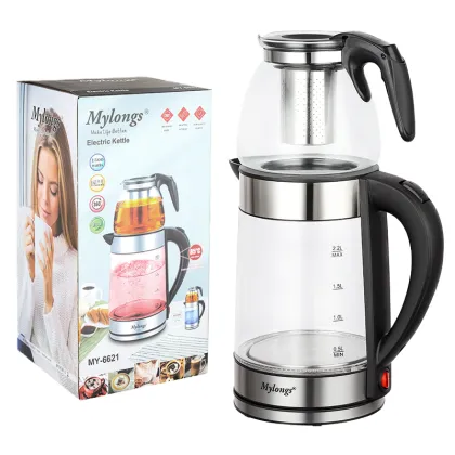 Mylongs MY-6621 Electric Kettle - Turkish Electric Tea Kettle