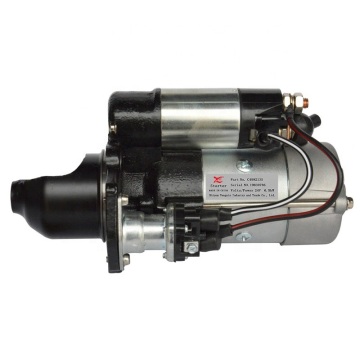 Starter motor of wheel loader