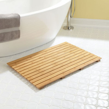Natural Eco-friendly Bamboo Bath Shower Mat