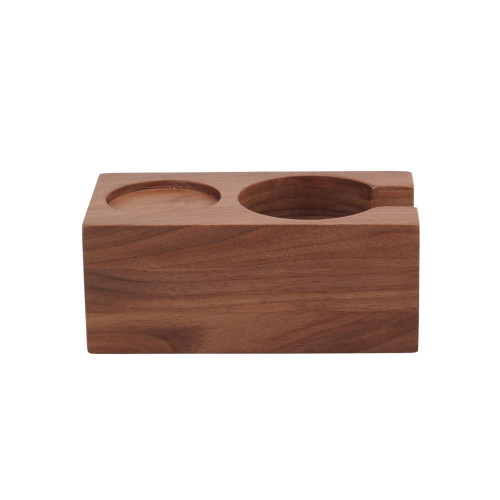 Tamping Station Espresso Tamper Holder with solid wood