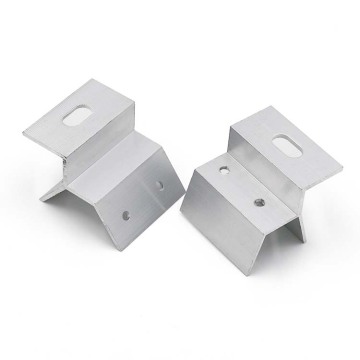 Solar Panel Aluminium Mounting Bracket Mid Clamp