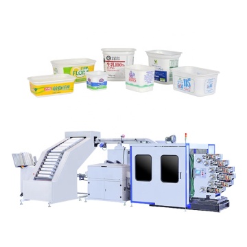 High Speed 6 Color Automatic Plastic Box Offset Printing Machine