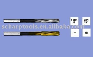 Din212 ISO521 straight shank reamer high speed steel