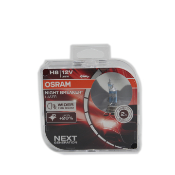OSRAM 64211NL 12V H11 55W Night Breaker Laser Next Generation Headlight Bulb