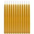 100% Natural Hand Poured Beeswax Taper Candles