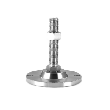 Heavy Duty Leveling Feet with Stainless Pads 100-120mm for Conveyor Belts