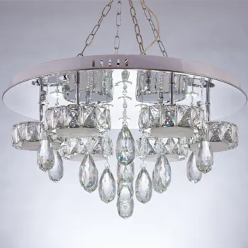led modern crystal lighting chandelier