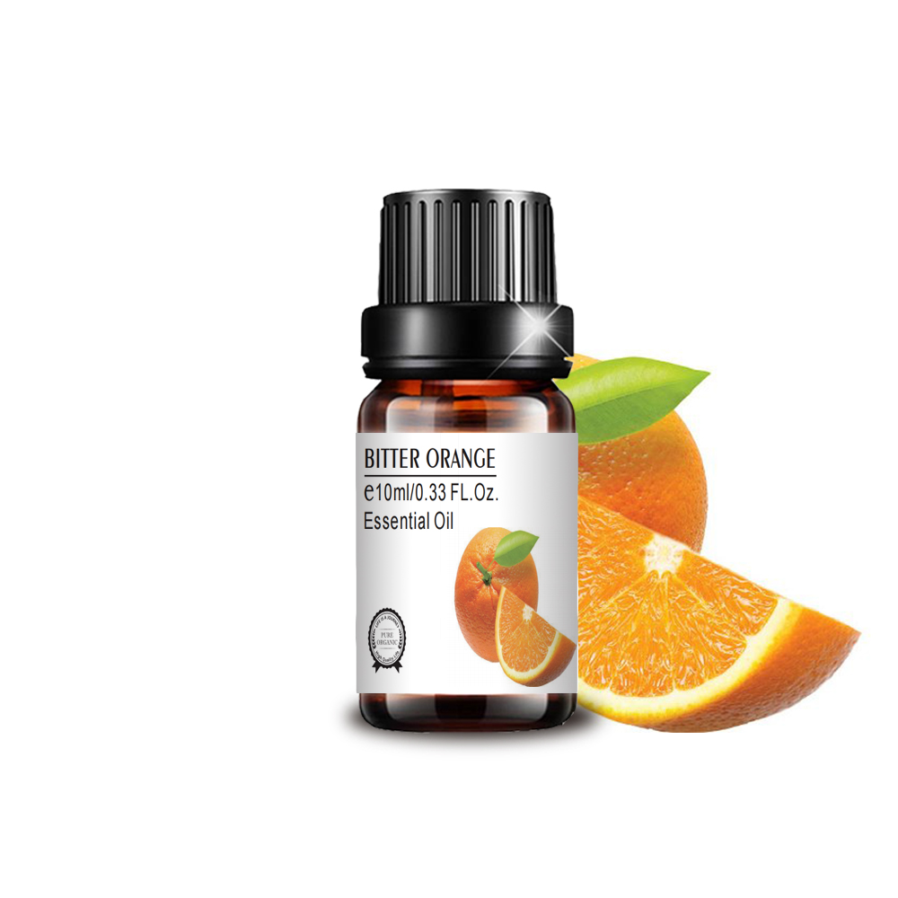 Etiqueta privada Aceite de naranja amargo Aceite de masaje Grado cosmético