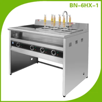 Commercial Electric Noodle Cooker with Bain Marie BN-6HX-1