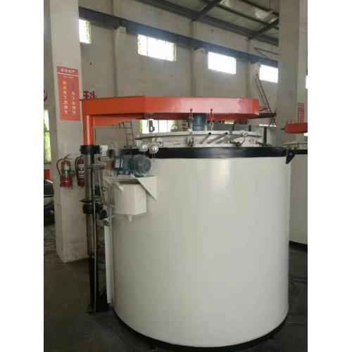 Pit type annealing electric resistance furnace heat treatment furnace for iron core wire