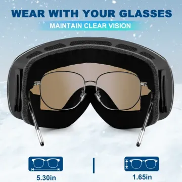 Adult Ski Goggle with UV Protection and Anti Fog Lens