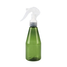 transparent green color pet plastic trigger spray bottle