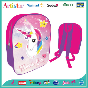 UNICORN pink school backpack