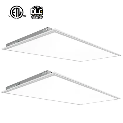2x2 LED Panel Troffer - Energy Efficient Edge-Lit Ceiling Light