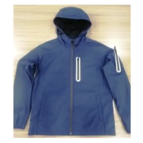 Lapel Trim Coat Men's Hooded Casual Jacket Factory