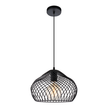 Elegant Art Bird Caged Pendant Lamp in Classic Colors and Metal Material for Living Room