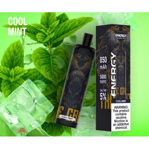 Energy5000 Puffs พลังงานชาร์จได้คุณภาพสูง