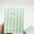 Mint Green Perfume Scented Candle Cardboard Gift Box