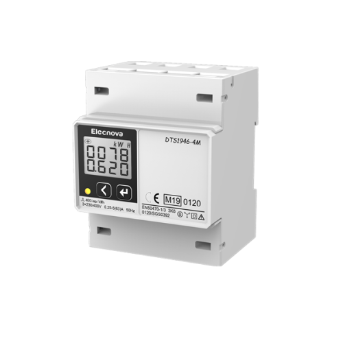 MID digital kwh meter 3 phase moulti-rate LCD