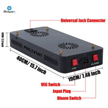 280W LED는 평균적인 드라이버로 빛을 키 웁니다