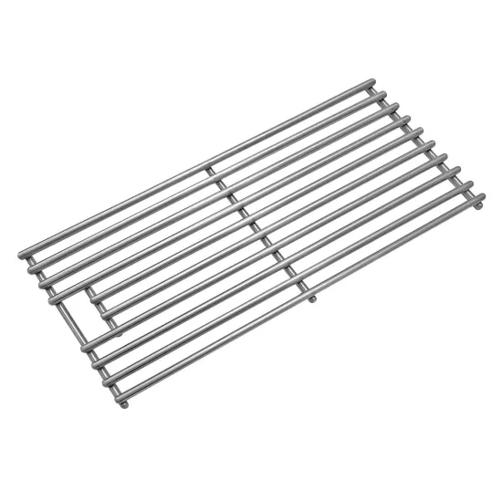 44cm Rectangular Charcoal BBQ Grill Grate Steel Rod Rack for Gas Grill