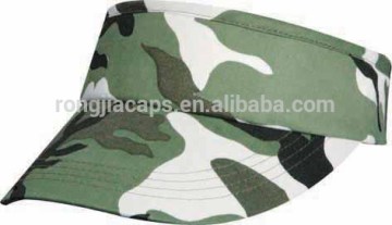 Camo blank sun custom order factory made sport visor