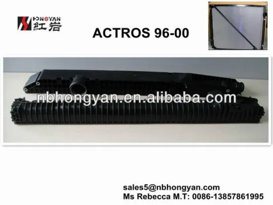 Car radiator plastic tank for truck of ACTROS