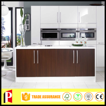 Factory direct sale white color lacquer kitchen cabinets