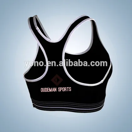 Wireless comfortable women yoga fitness sports bra