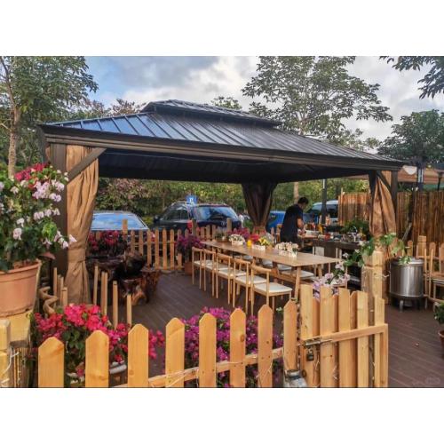 Metal Gazebo Canopy With Galvanized Steel Double