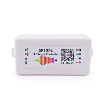 SP107E LED Controller for RGBIC Strip - Music, Screen, BT App Control