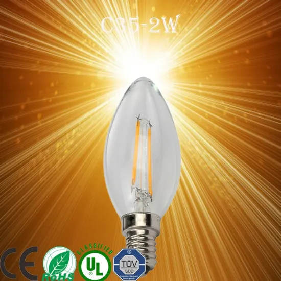 PD-Lamp Candle light E27 4W LED bougie led filament Lamp with CE RoHS LVD EMC certification