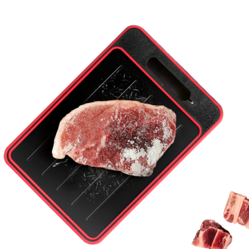 4-in-1 Thawing Tray Cutting Board with Sharpener and Grinders
