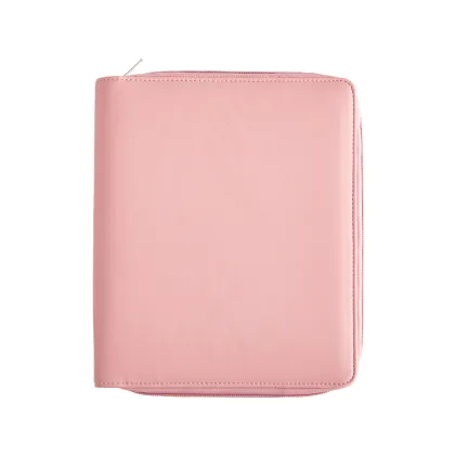 Pu material business notebook pouch