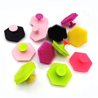Portable Silicone Facial Scrub Cleansing Brush
