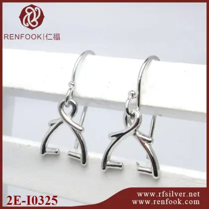 Handcrafted earrings jewellery 925 sterling silver ear ring