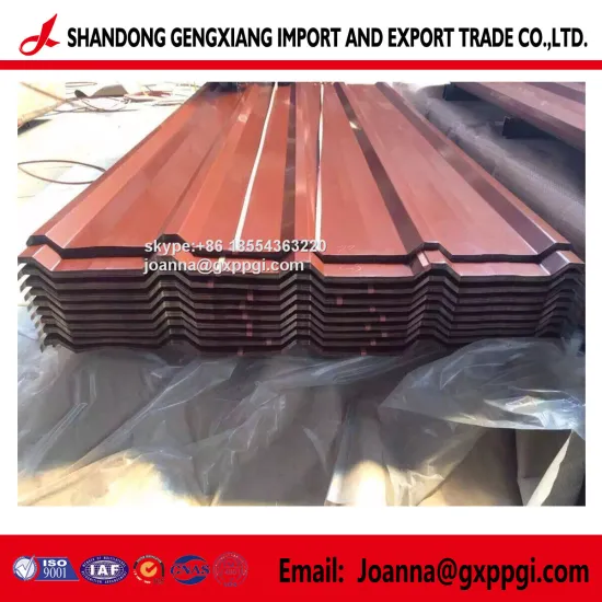 2018 ISO Certificated PPGL Roofing Sheet