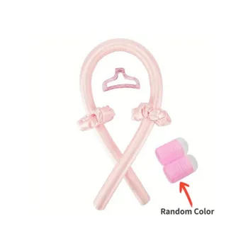 Heatless Long Hair Foam Rollers for Smooth Waves and Curls