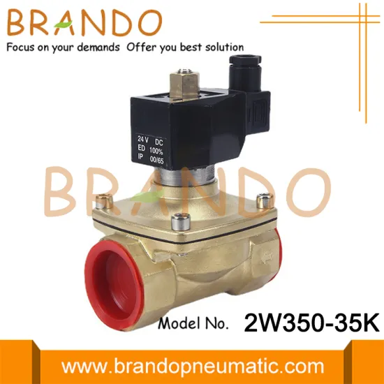 1-1/4'' 2W350-35 Normally Open Brass Electric Solenoid Valve