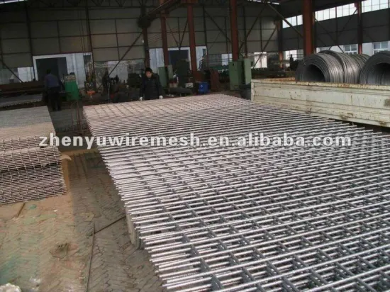 reinforcing welded wire mesh panel fabric